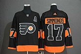 Flyers 17 Wayne Simmonds Black Alternate Adidas Jersey,baseball caps,new era cap wholesale,wholesale hats